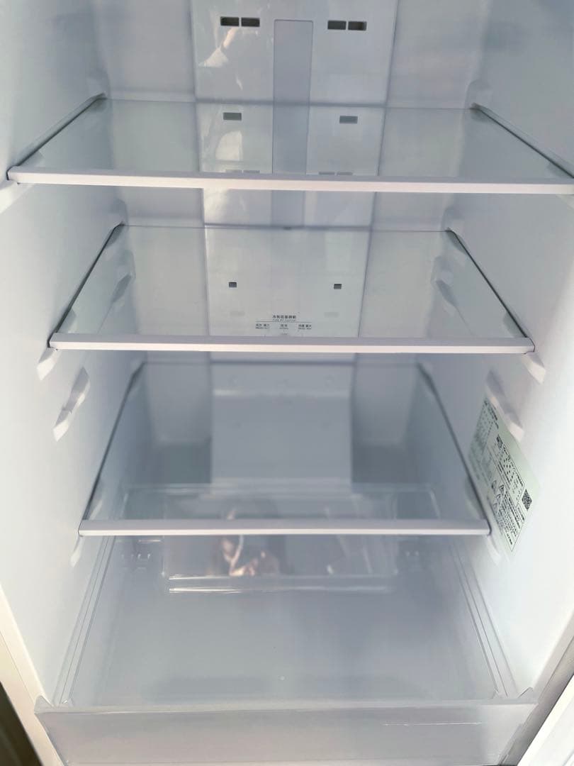 Panasonic 冷蔵庫 180Lホワイト　右開き単身 一人暮らし