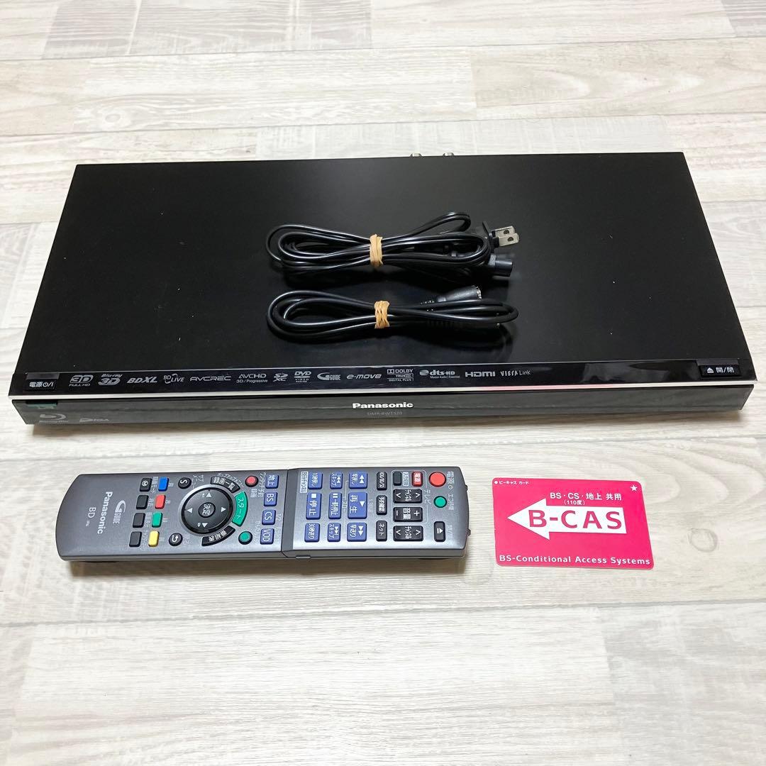 パナソニック　DMR-BWT520 動作品　ブルーレイレコーダー　500GB