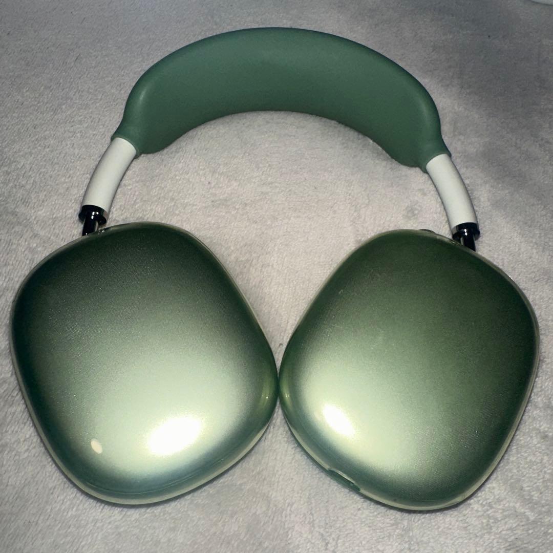 美品　Apple Airpod Max ワイヤレスヘッドホン　カバー付き