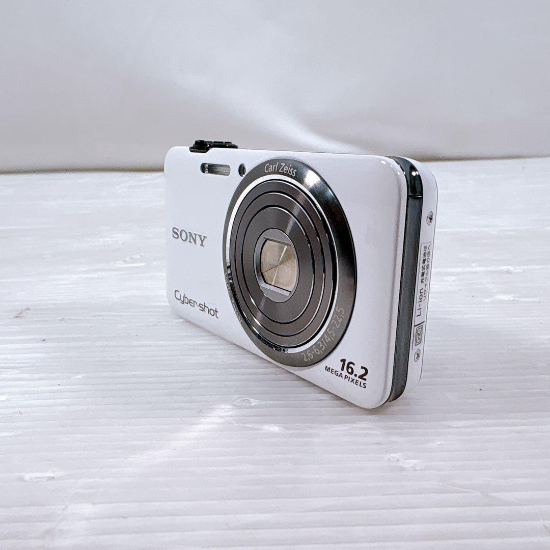 【極美品】Sony ソニー DSC-WX7 サイバーショット ホワイト デジカメ