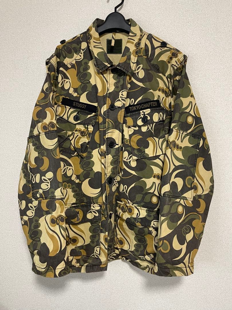 希少 STUSSY 立川CHAPT限定　M65 明細ジャケット