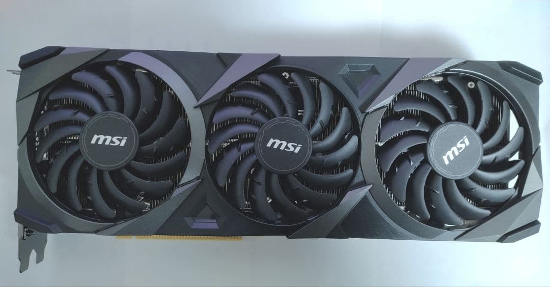 正常動作品 MSI GeForce RTX 3080 VENTUS 3X 10G