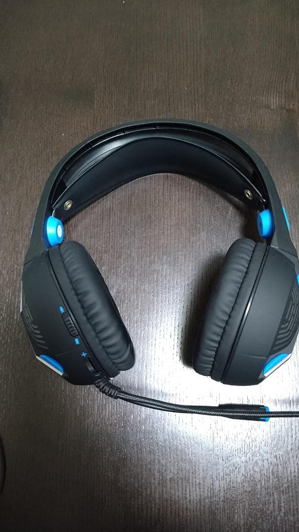 ノイズキャンセリング ヘッドセット ゲーミング 重低音強化