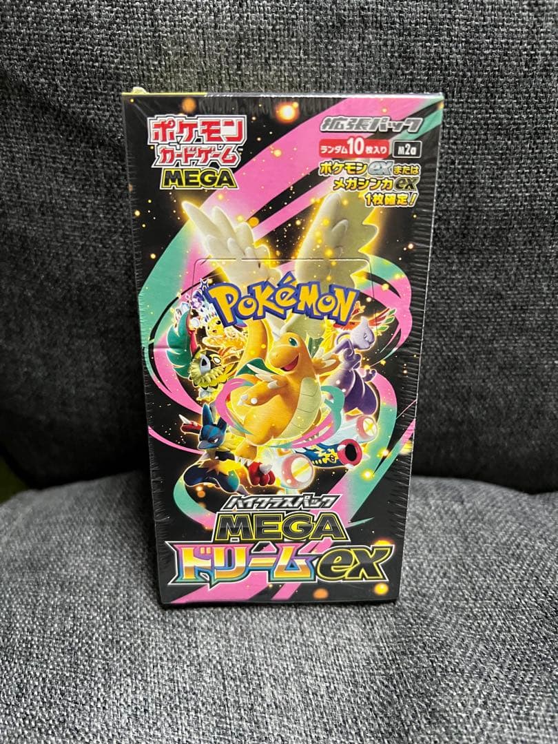 ポケモンカードゲーム MEGAドリームEX 1BOX　シュリンク付