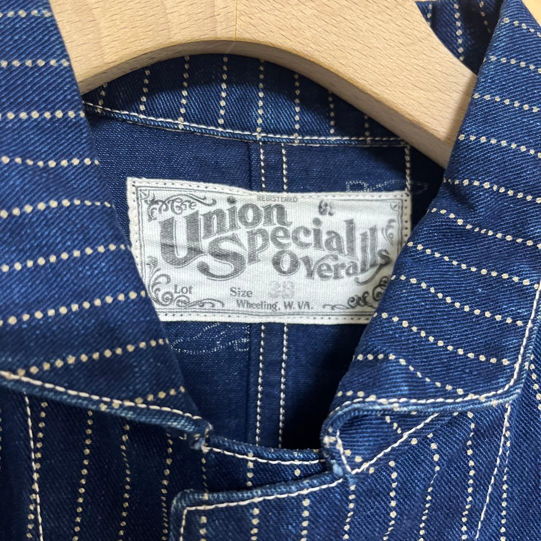 ア*ビ様 フリーホイーラーズ　ウォバッシュストライプカバーオール