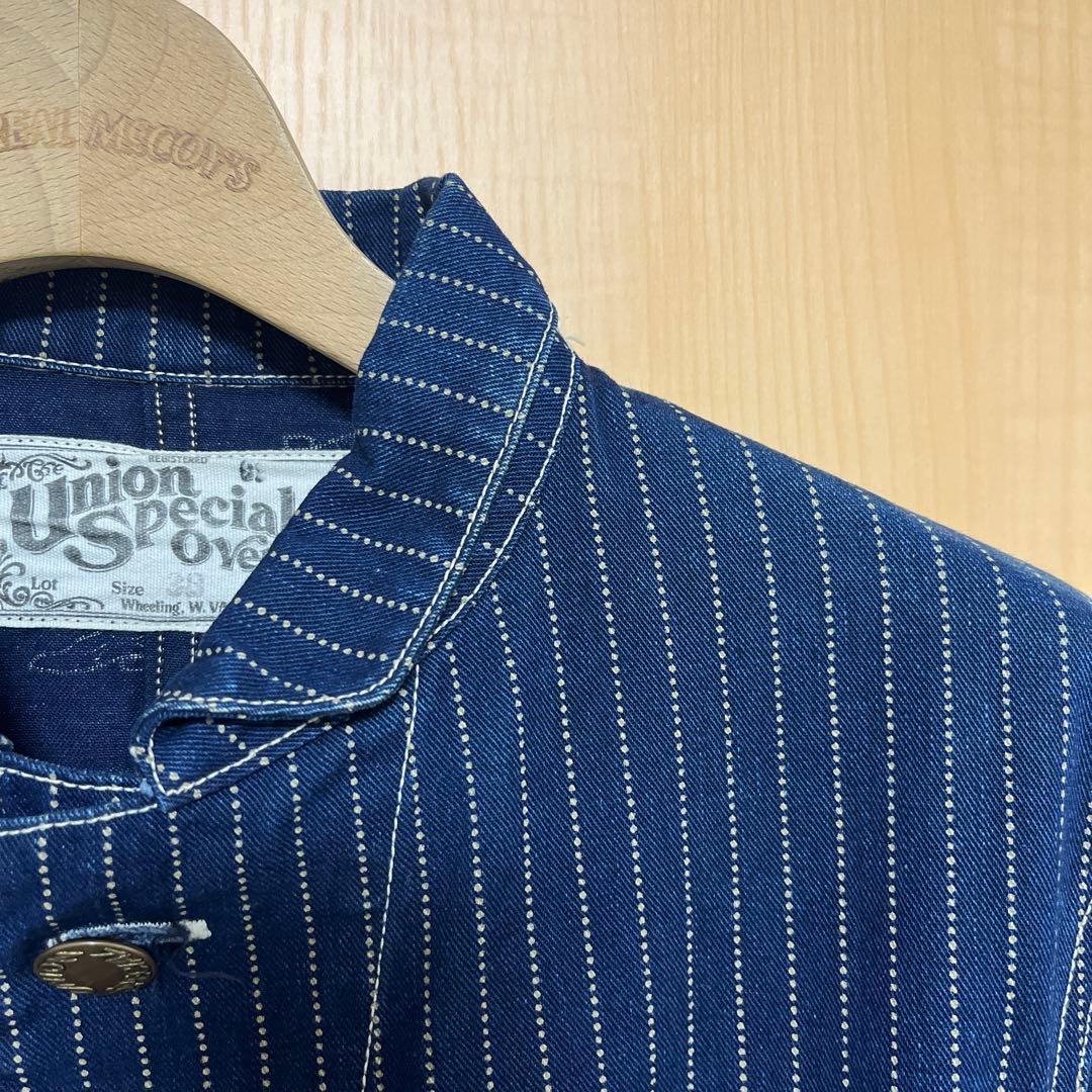 ア*ビ様 フリーホイーラーズ　ウォバッシュストライプカバーオール