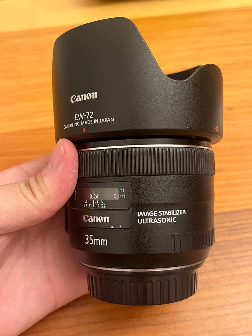 トルクぁ 並品　Canon EF 35mm IS USM