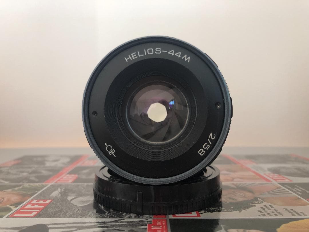 HELIOS ヘリオス 44M 58mm F2 M42マウント ぐるぐるボケ