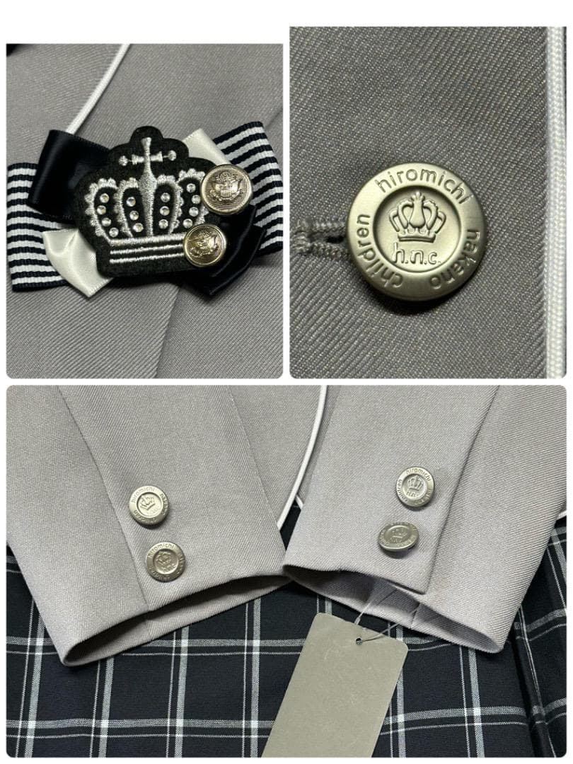 新品　卒服　ヒロミチナカノ　卒業入学式　フォーマルセット　165【匿名配送】