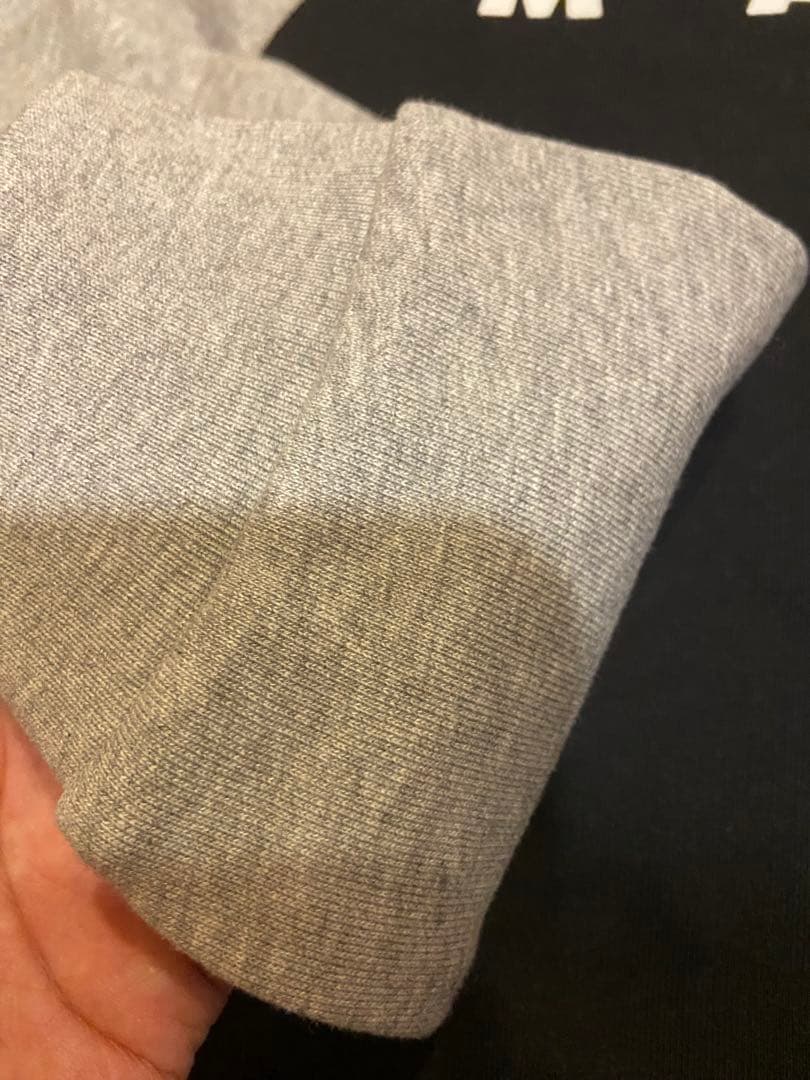 MARNI ロゴ トレーナー 黒/グレー