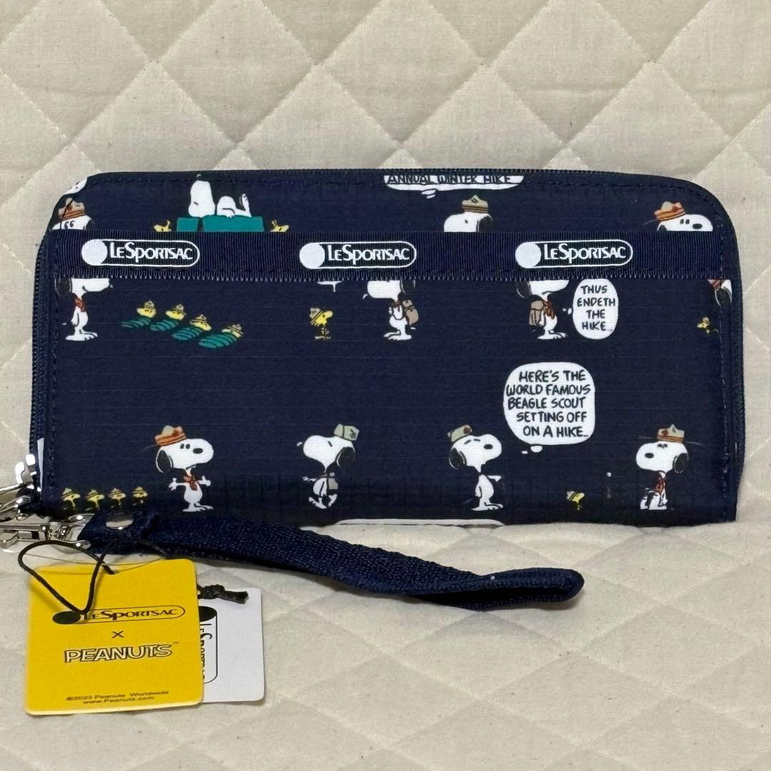 【新品タグ付】レスポートサック　ピーナッツ スヌーピー 長財布 ビーグルスカウト