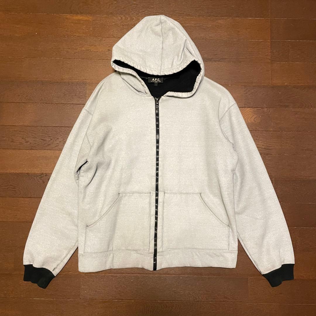 A.P.C. ETE 1999 コーティング加工 ZIPフーディー
