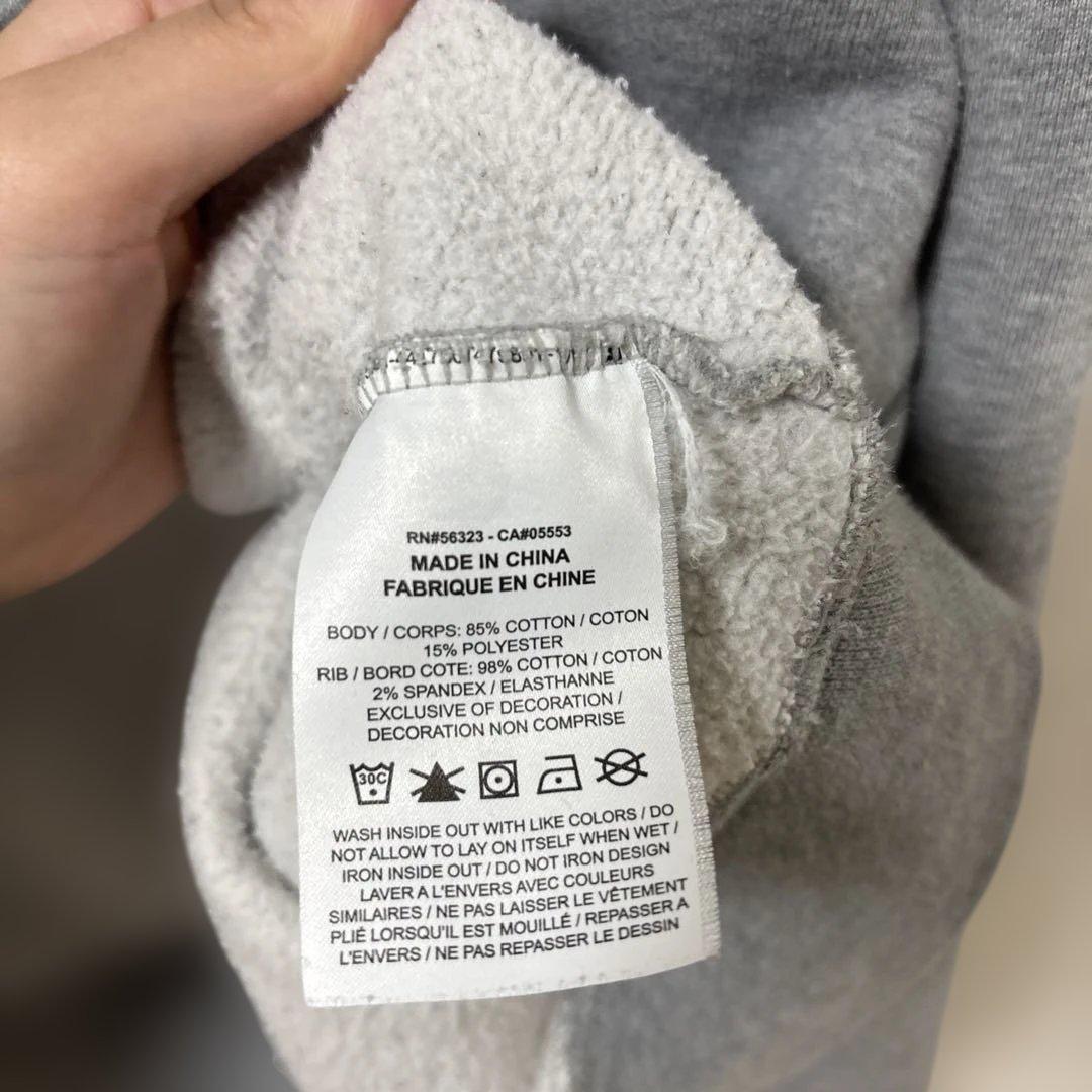 莉*央様 Nike x Stussy グレー クルーネックスウェットM