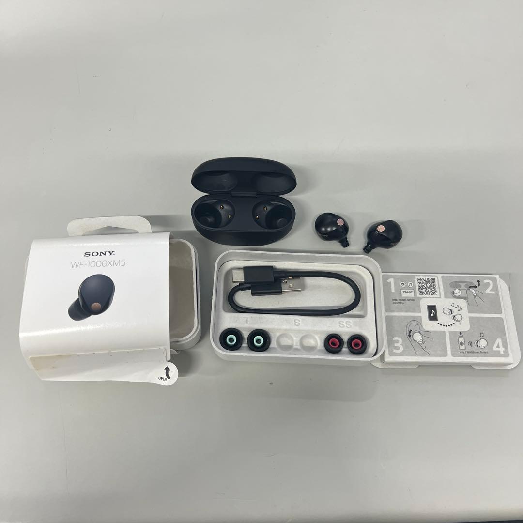 SONY WF-1000XM5 ブラック ワイヤレスイヤフォン