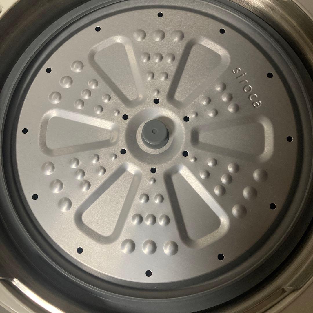 ☆2024年10月購入品☆ シロカ　電気圧力鍋　おうちシェフPRO L ホワイト