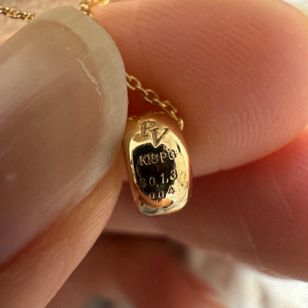 Ponte Vecchio ピンクダイヤモンド ネックレス（ポンテヴェキオ）