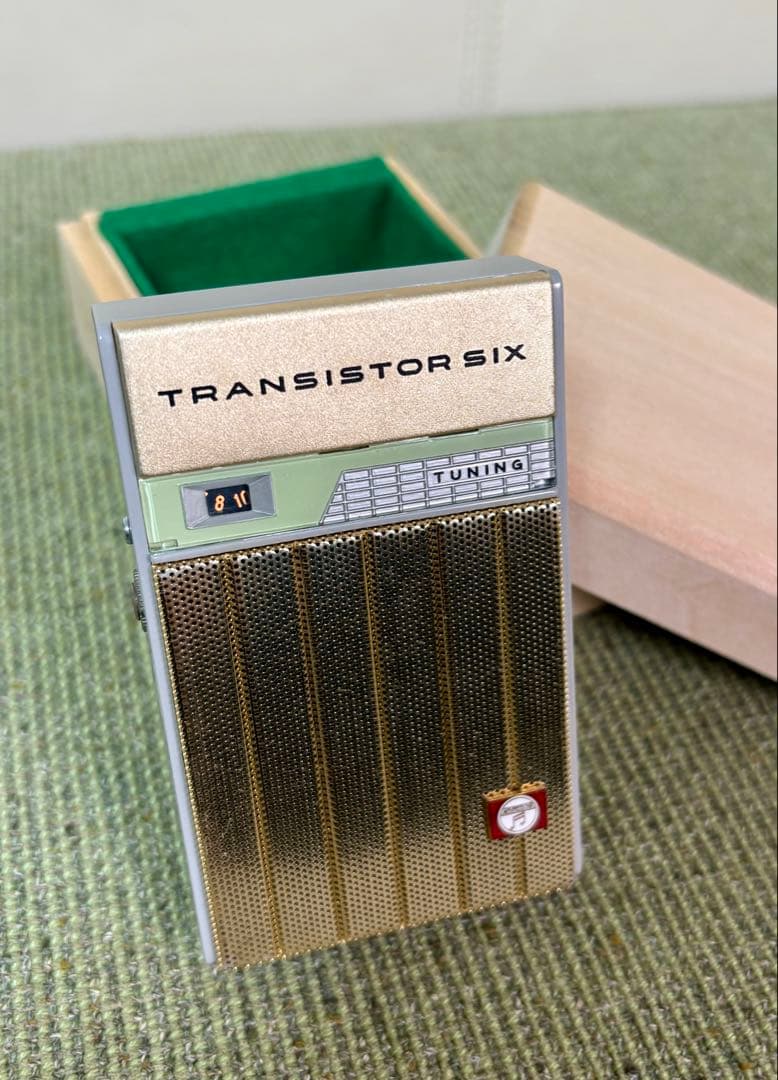 レア　美品　1961年　Columbia Transistor Six ラジオ
