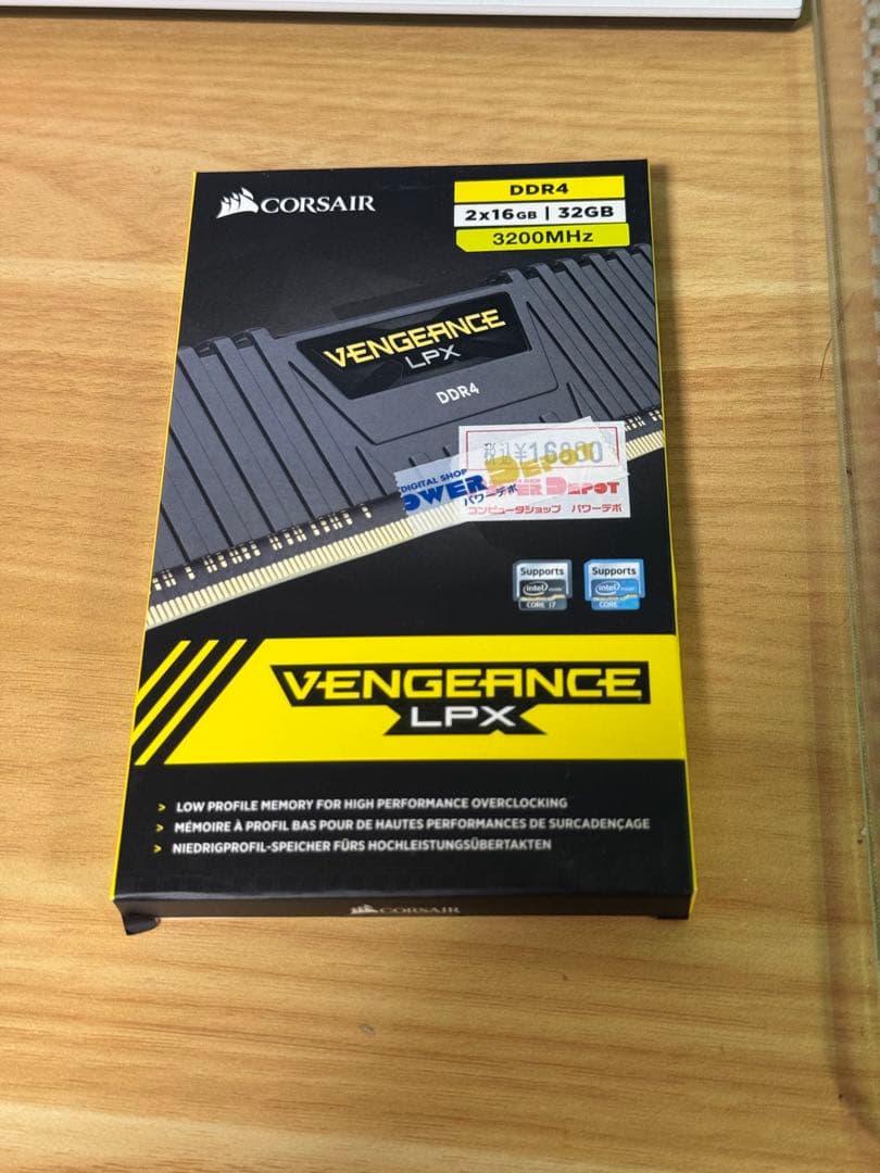 メモリー Corsair Vengeance LPX DDR4 32GB 3200MHz