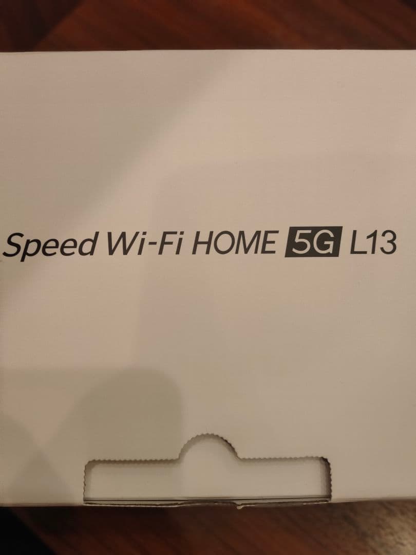 UQ Speed Wi-Fi  5G L13 ホームルーター