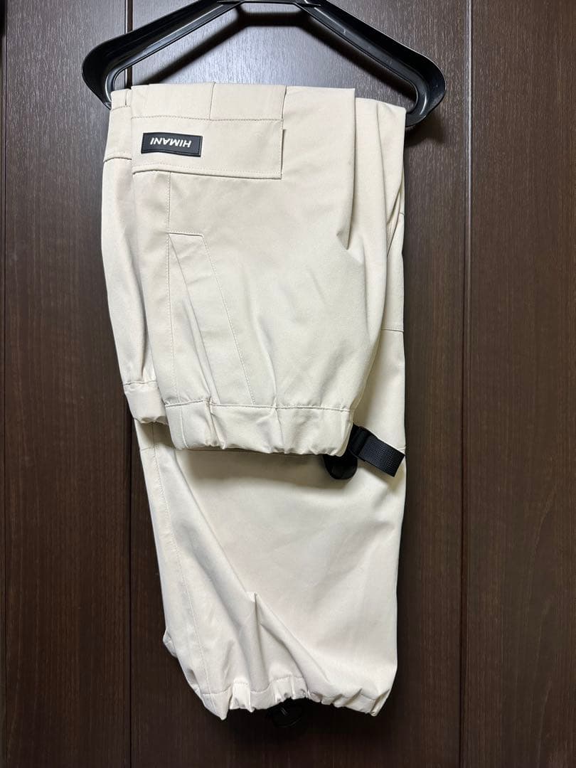 HIMASS MANIA スノーボードウェア 上下セット エクリュベージュ S