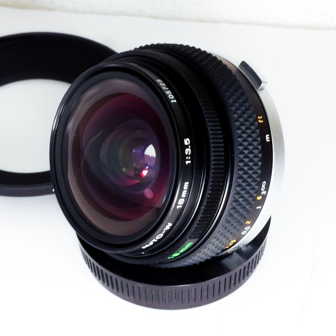 希少 完動 OLYMPUS ZUIKO MC AUTO-W 18mm f3.5
