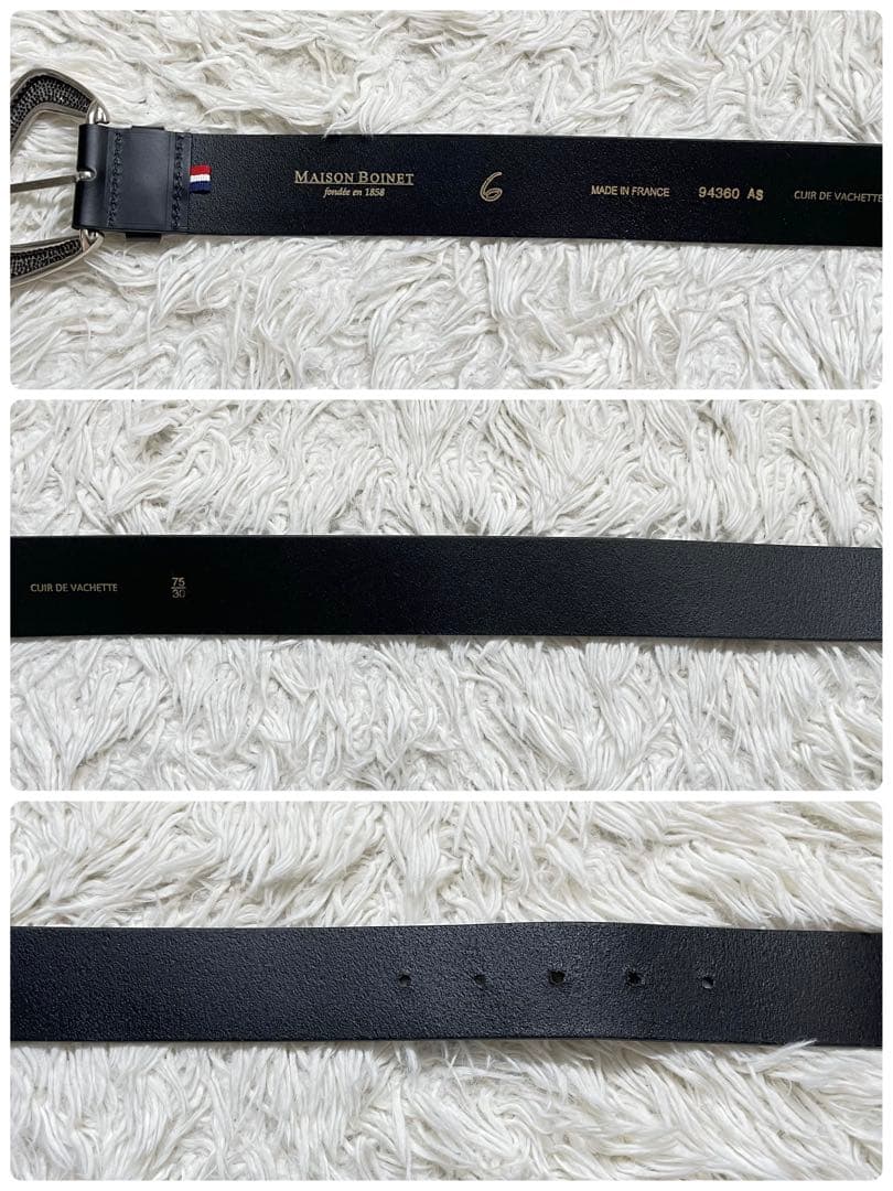 みぃ　極美品　6 roku ロク メゾンボワネ 別注ベルト