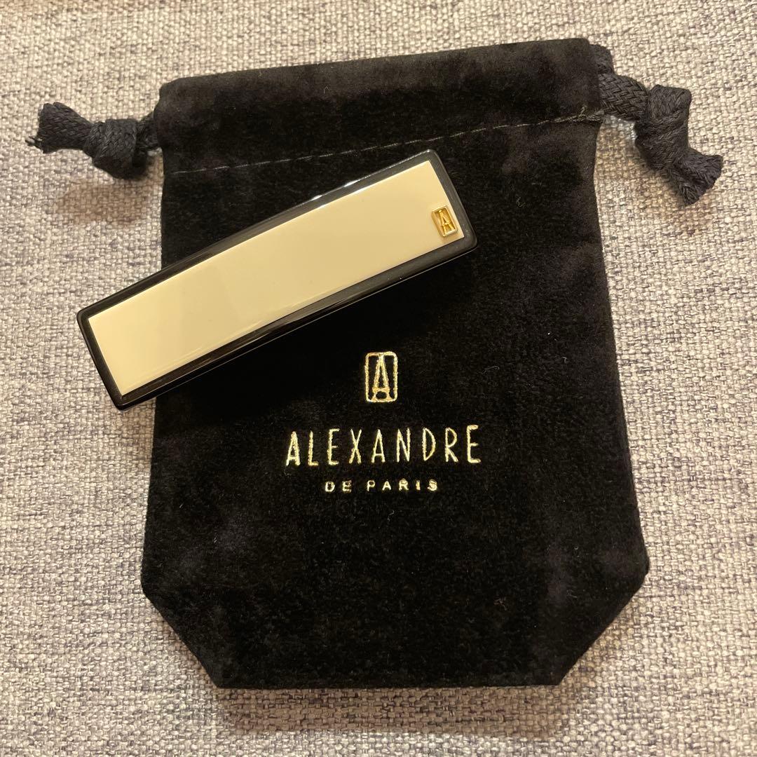 ALEXANDRE DE PARIS ヘアアクセサリーバレッタ☆新品