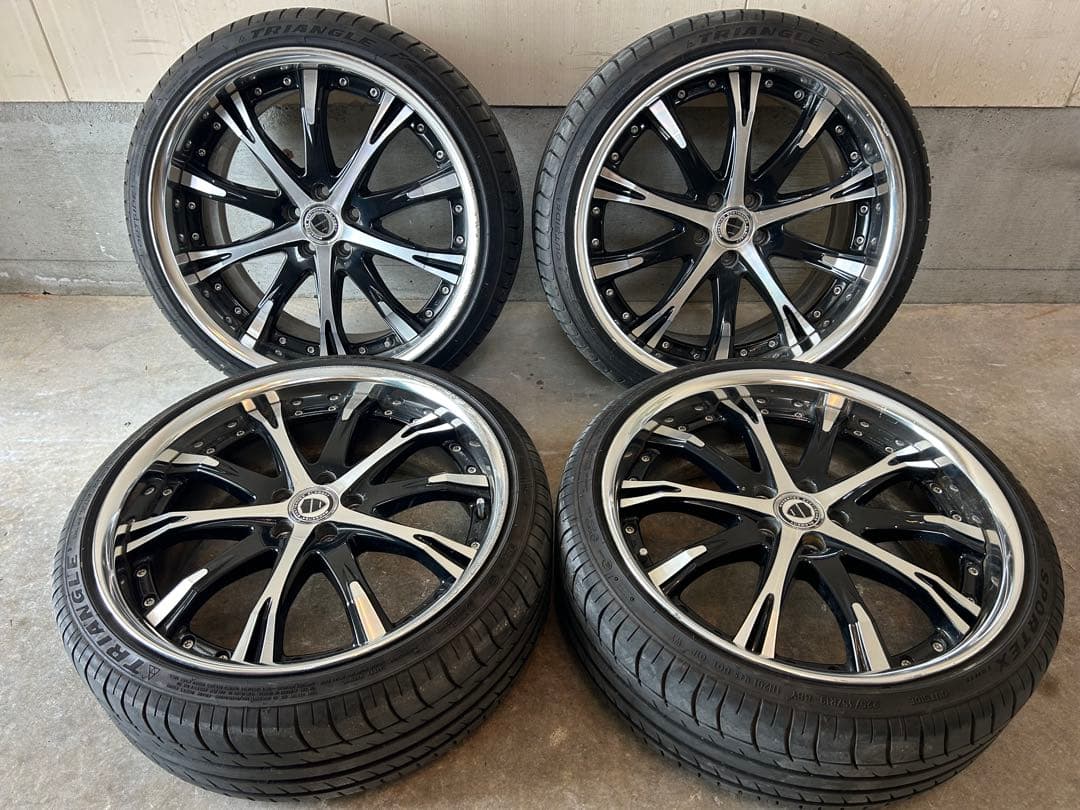 h*o様 work シュバート　バリ山タイヤ付き　pcd100