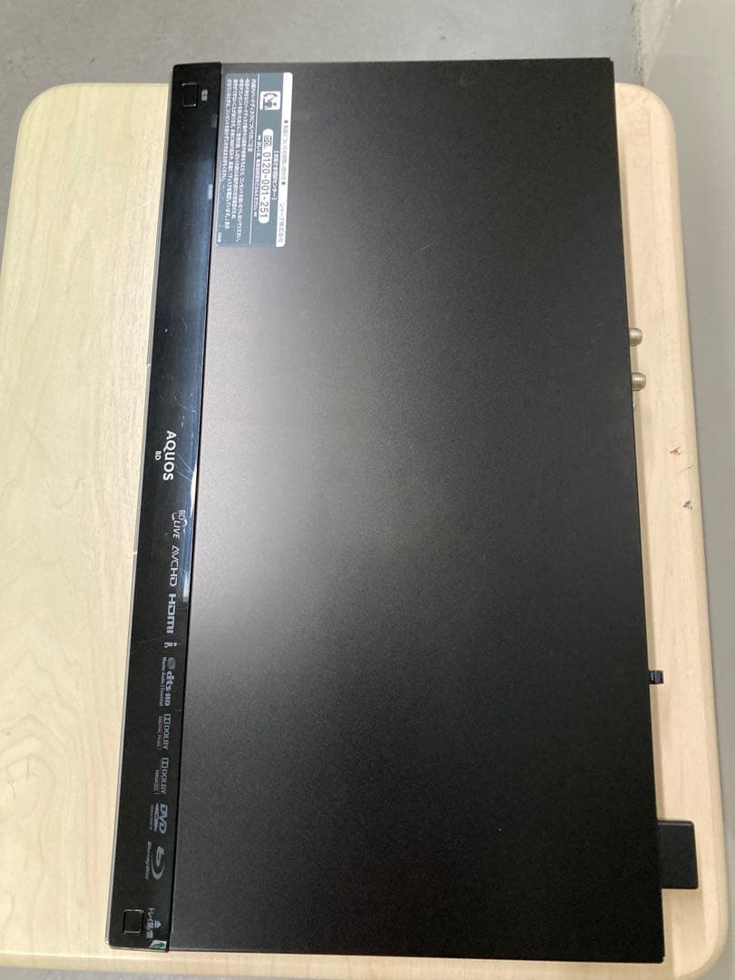 めっちゃ綺麗 1TB シャープ　AQUOS ブルーレイ BD-HDW 80