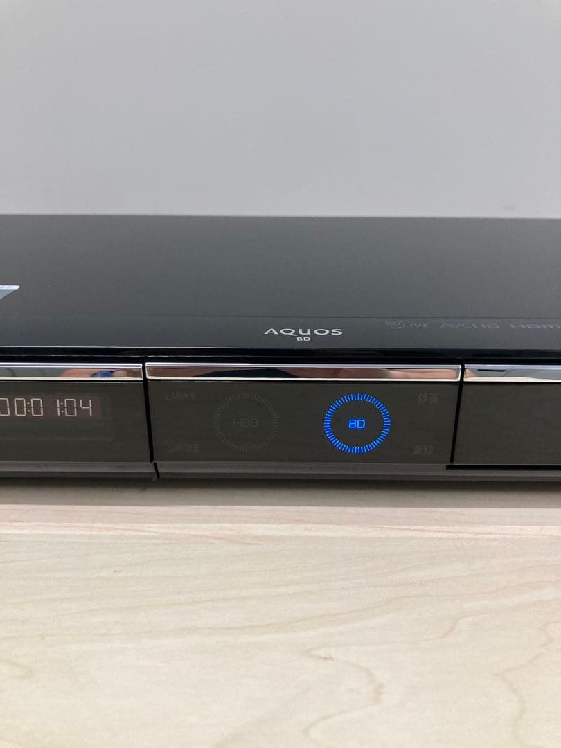 めっちゃ綺麗 1TB シャープ　AQUOS ブルーレイ BD-HDW 80