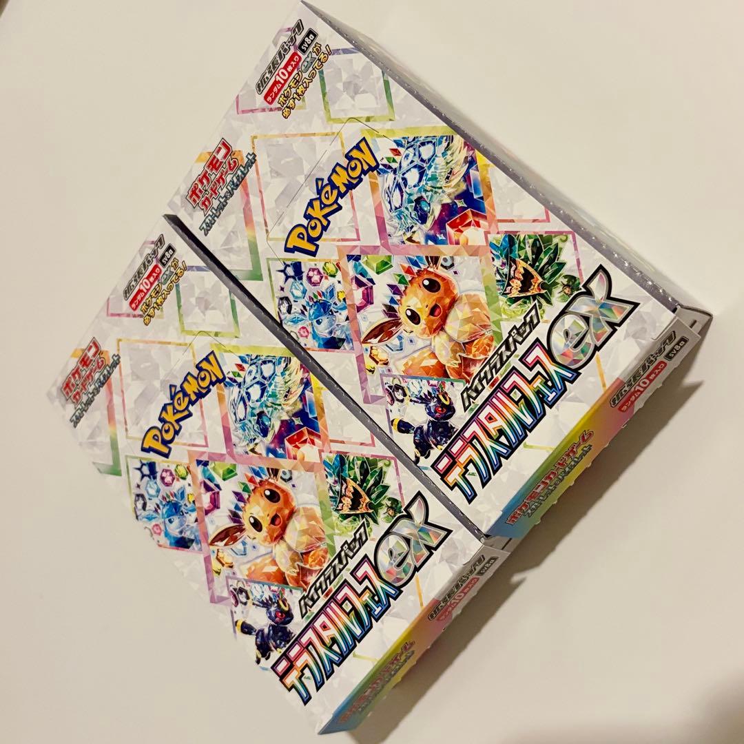 ポケモンカード　テラスタルフェスex 2box シュリンクなし