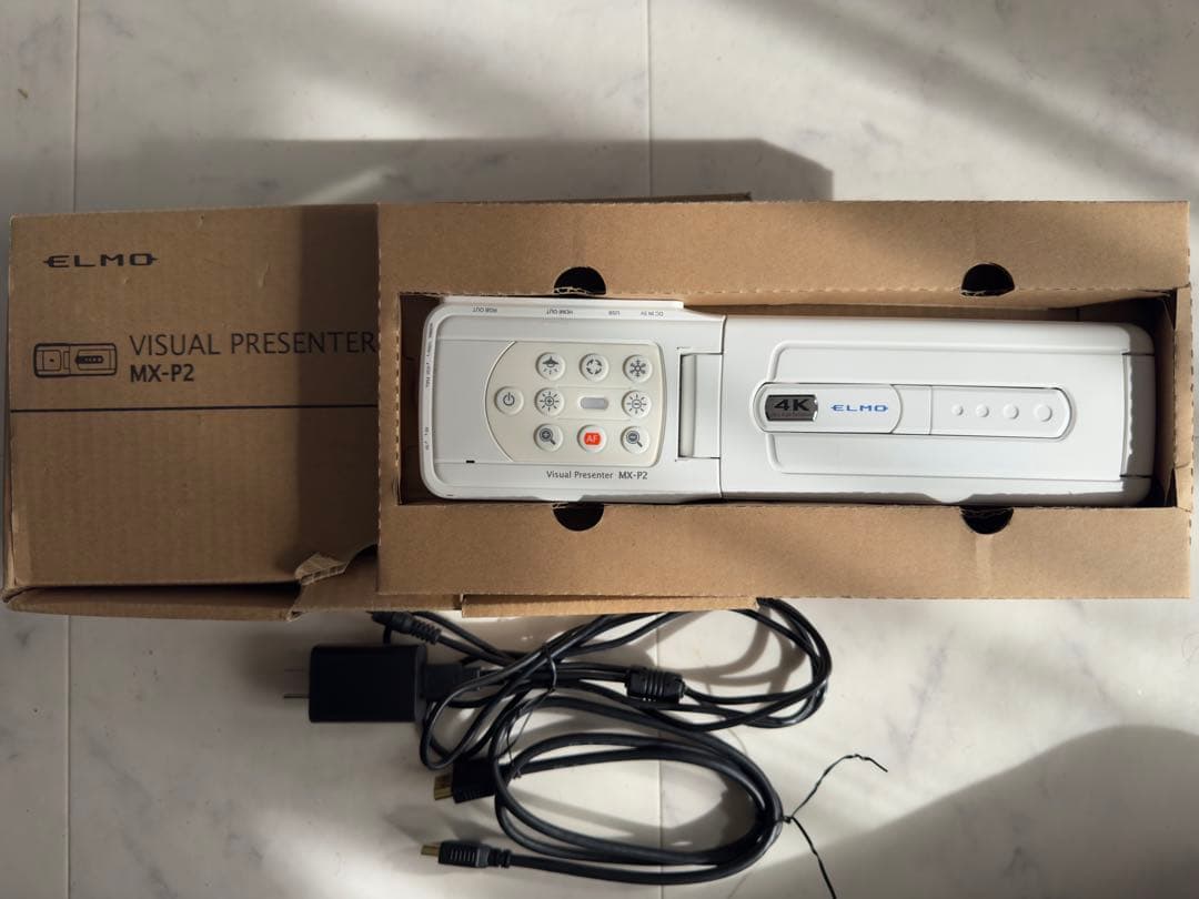 ELMO ビジュアルプレゼンター MX-P2 4K 書画カメラ