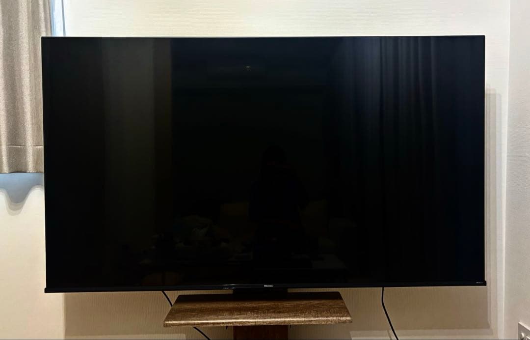 【美品】Hisense 65V型 65A6K 2025年製 リモコン電源コード付