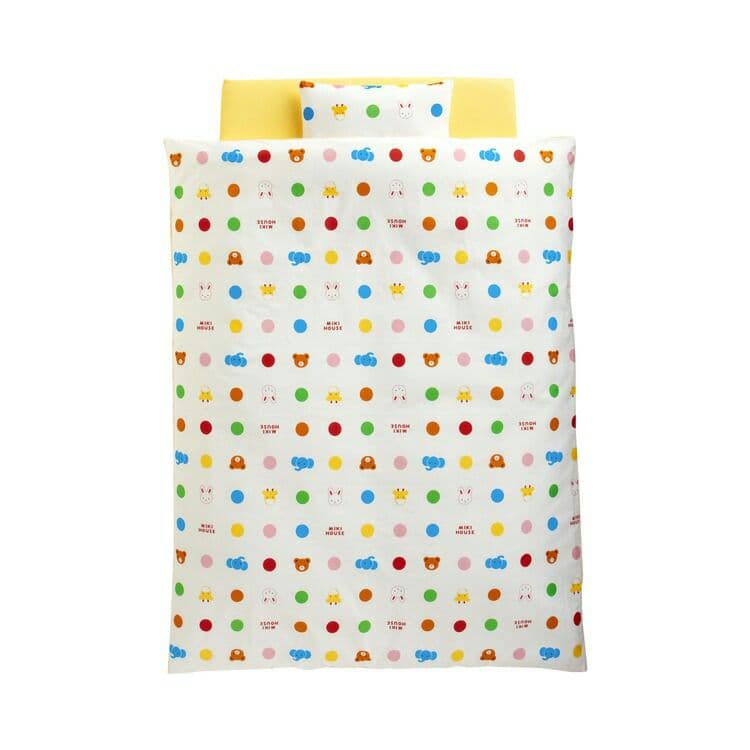 ミキハウス　日本製　西川リビング　ベビー　キッズ　羽毛ふとんセット