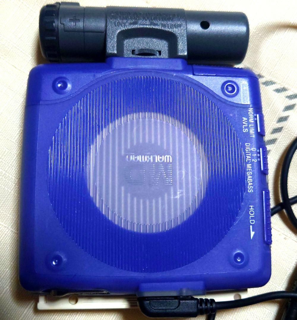 SONY MDプレーヤー MZ-E80レンズクリーナ、MD、MDケース セット