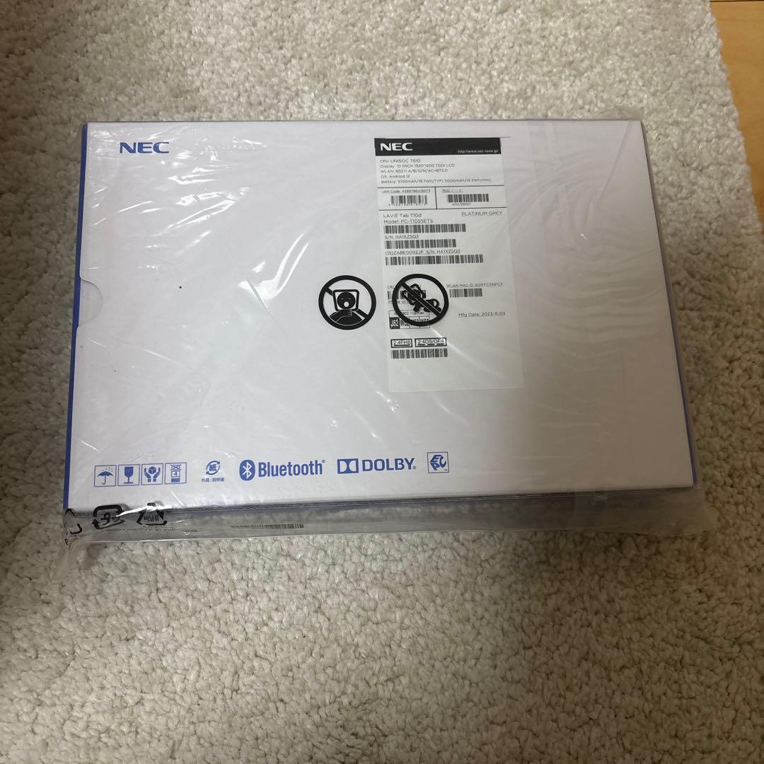 【未使用品】新品 LAVIE Tab T10d　タブレット本体