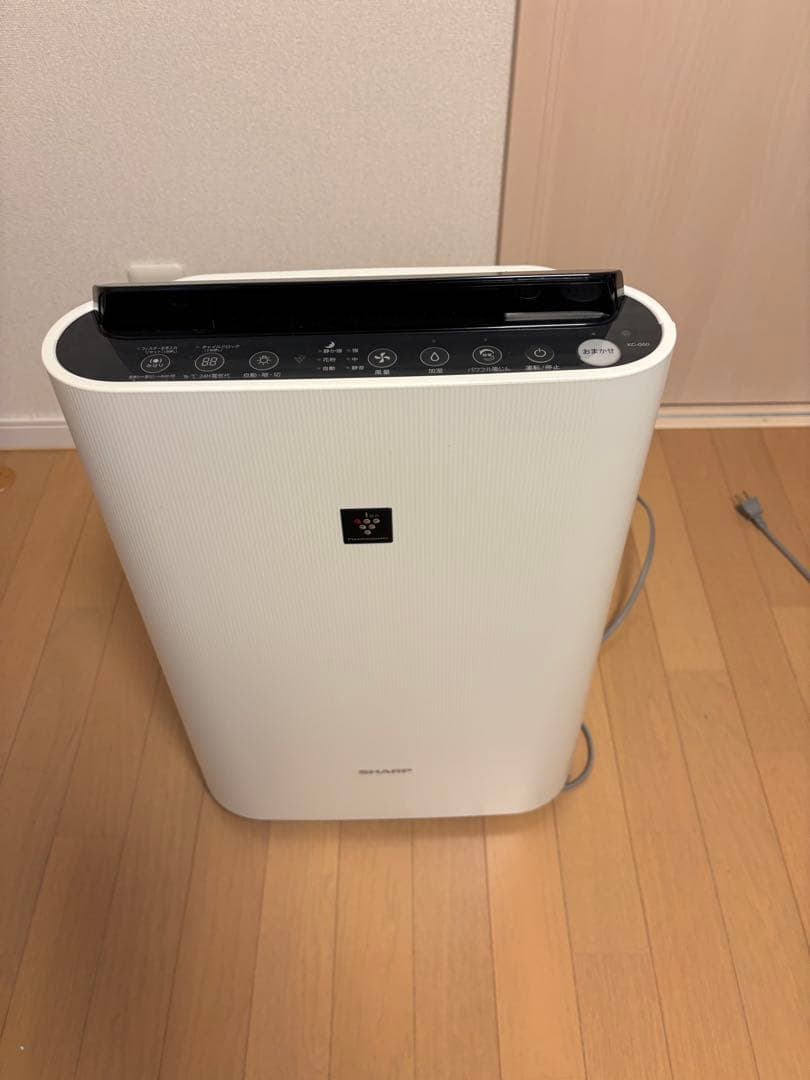 2台　SHARP 加湿、空気清浄機　プラズマクラスター発生機
