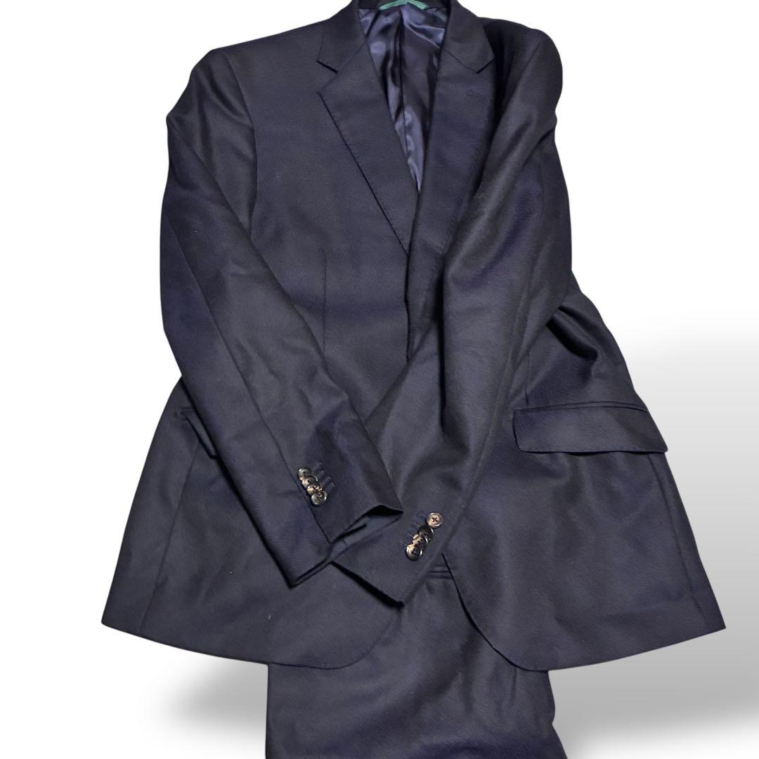 スーツ LOLOPIANA setup suits navy MERINO wool