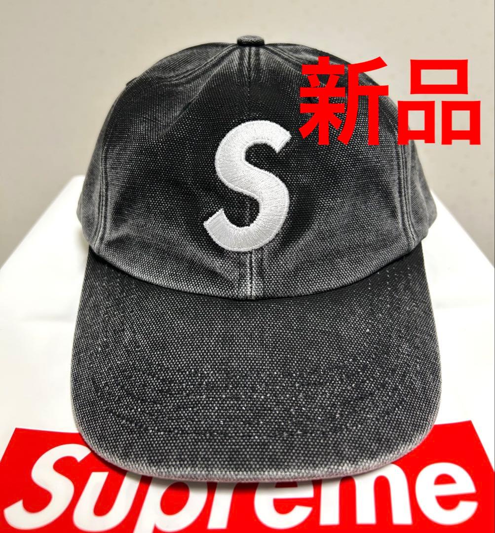 24H以内発送 完売品 新品 黒 Pigment S Logo 6-Panel