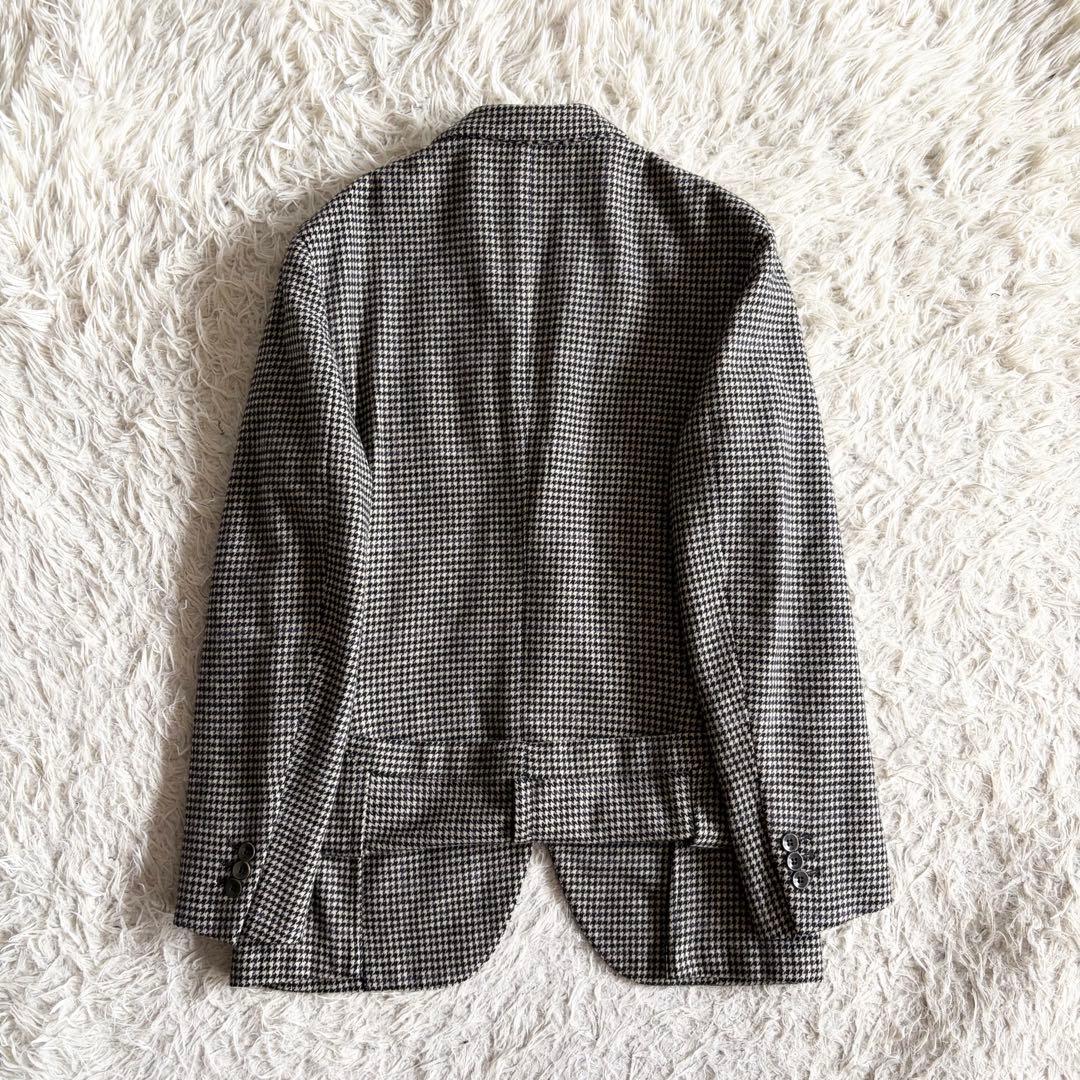 <美品>BOGLIOLI dover モノトーン カシミヤ ウールジャケット46