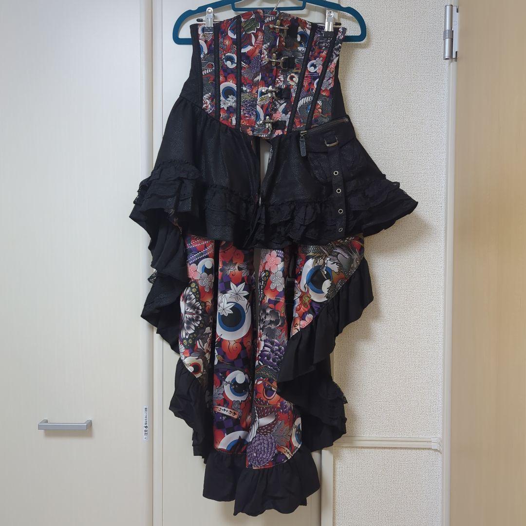 【QutieFrash】後ろロングコルセット