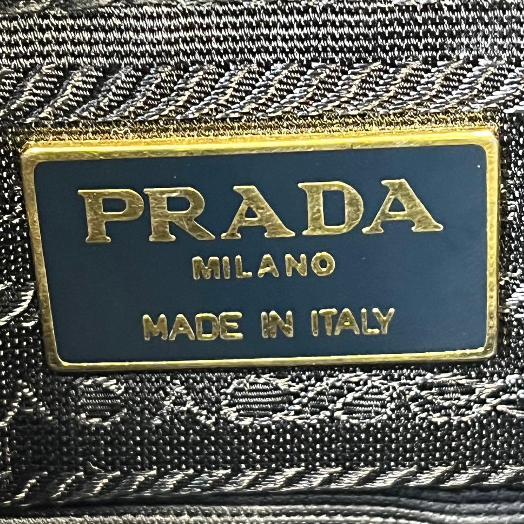 超希少✨ プラダ ウエストポーチ ボディバッグ 三角プレート クロコ ナイロン