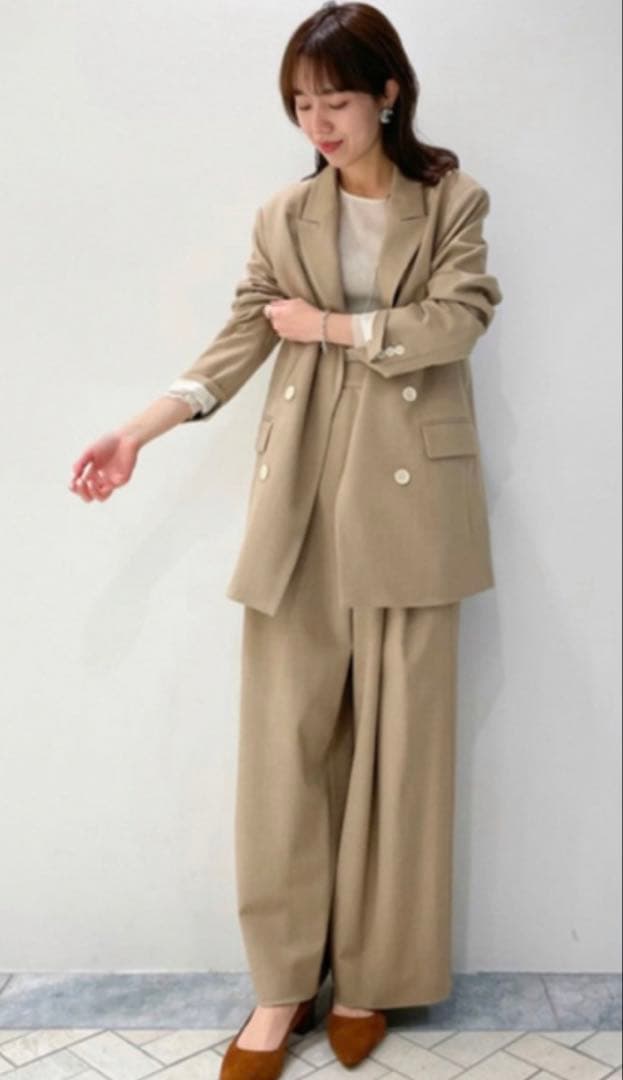 plage 【R’IAM】W LIKE ジャケット　38 テーラード　23AW