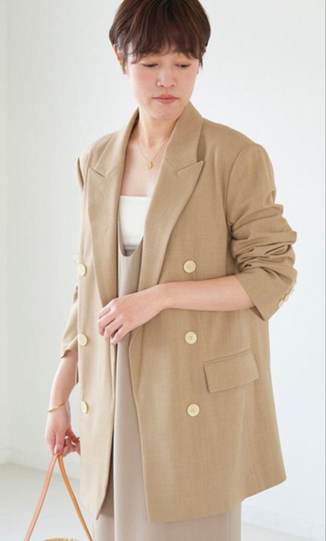 plage 【R’IAM】W LIKE ジャケット　38 テーラード　23AW