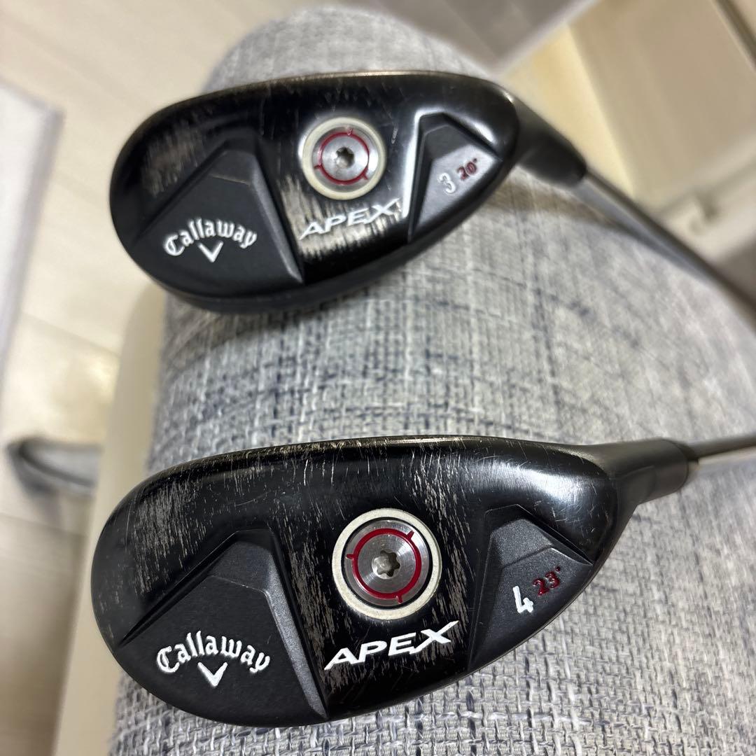 Callaway APEX ユーティリティ4H23° 3H20°