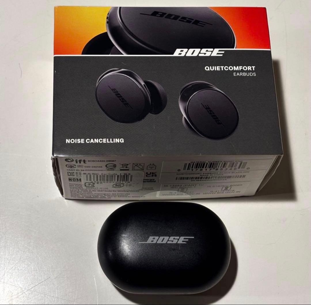 BOSE イヤホン QuietComfort Earbuds BLACK QCE