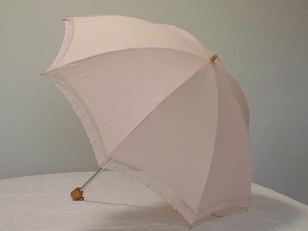 前原光栄商店　レース木綿折りたたみ日傘