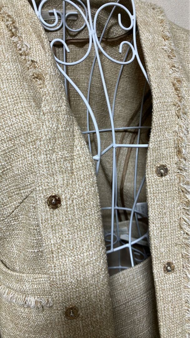 EPOCA エポカ　コットンミックスツイード スーツ　セットアップ　サイズ38