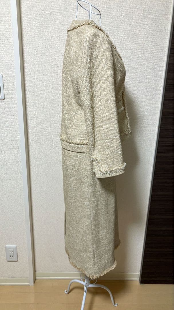 EPOCA エポカ　コットンミックスツイード スーツ　セットアップ　サイズ38