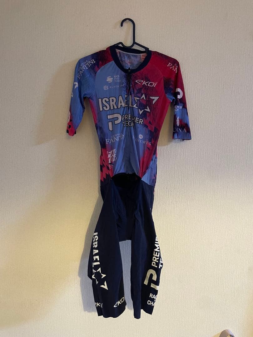 【選手支給品】イスラエルプレミアテック ロードスーツ XS ネイランズ選手